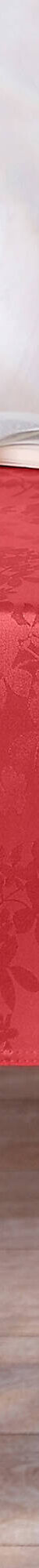 Nappe damassée feuillages Colombine® (rouge) Nappe damassée feuillages Colombine® (rouge)